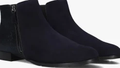 blauwe hassia enkellaarsjes madeira