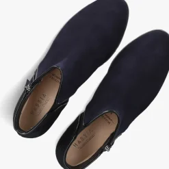 blauwe hassia enkellaarsjes madeira