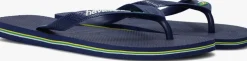 blauwe havaianas teenslippers brasil logo