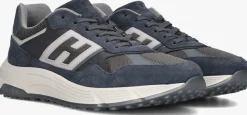 blauwe hogan lage sneakers hyperlight allacciato