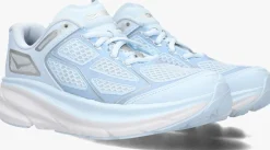 blauwe hoka lage sneakers clifton one9 d