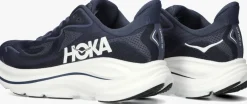 blauwe hoka lage sneakers clifton 10