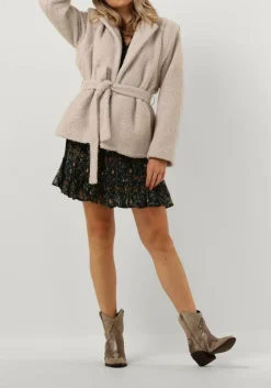 blauwe ibana mini jurk deela - print