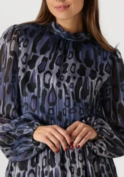 blauwe ibana mini jurk dillia