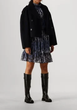 blauwe ibana mini jurk dillia