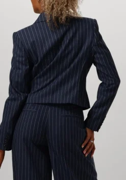 blauwe janice blazer stan