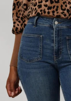 blauwe janice straight leg jeans jagger