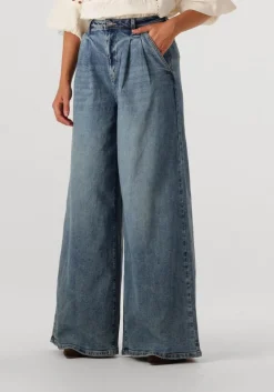 blauwe janice wide jeans dollar
