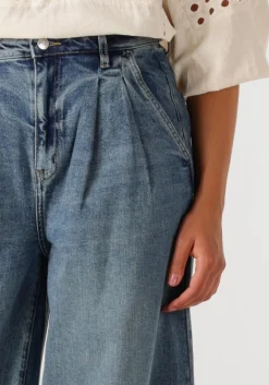 blauwe janice wide jeans dollar