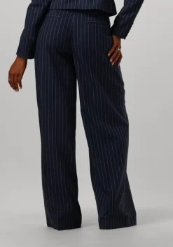 blauwe janice wijde broek dollar