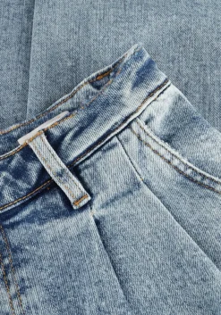 blauwe janice wijde broek dollar