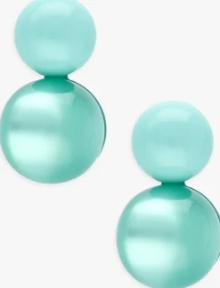 blauwe lott. gioielli sieraad ce re bold double bubbles