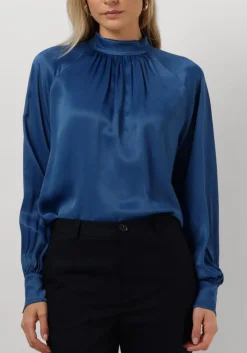 blauwe mos mosh blouses silja glossi blouse