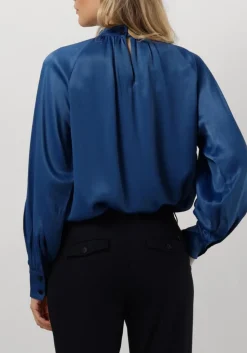 blauwe mos mosh blouses silja glossi blouse