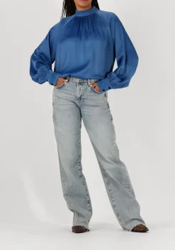 blauwe mos mosh blouses silja glossi blouse