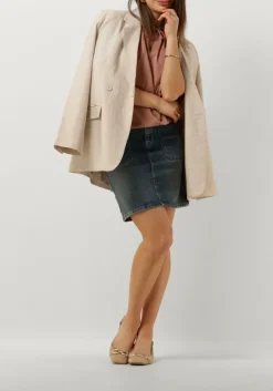 blauwe mos mosh minirok maki