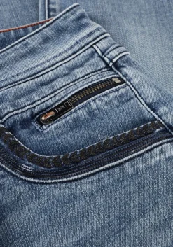 blauwe mos mosh straight leg jeans mmnaomi nolla jeans