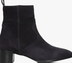 blauwe notre-v enkellaarsjes 63231