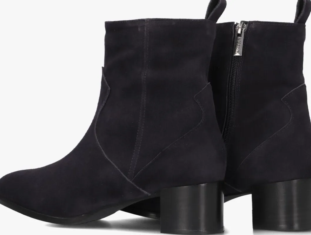 blauwe notre-v enkellaarsjes 63231