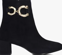 blauwe notre-v enkellaarsjes 8558