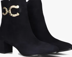 blauwe notre-v enkellaarsjes 8558