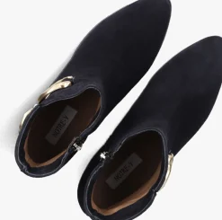 blauwe notre-v enkellaarsjes 8558