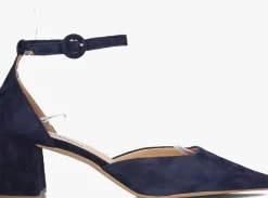 blauwe notre-v pumps 35518