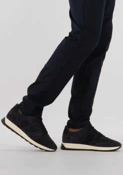 blauwe nubikk lage sneakers glen hendrix