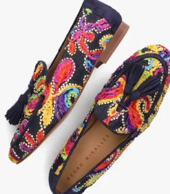 blauwe pedro miralles loafers 14582