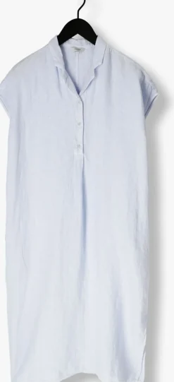 blauwe penn & ink mini jurk dress