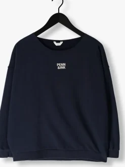 blauwe penn & ink trui sweater w25f1703