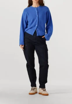 blauwe penn & ink vest cardigan w25b345