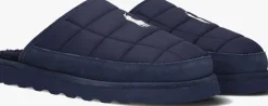 blauwe polo ralph lauren pantoffels reade scuff-dress