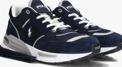 blauwe polo ralph lauren lage sneakers trackstr 250 low top lace