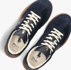 blauwe polo ralph lauren lage sneakers hrt aera pp sneakers low top lace d
