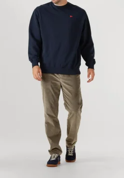 blauwe polo ralph lauren lage sneakers heritage area