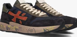blauwe premiata lage sneakers mick