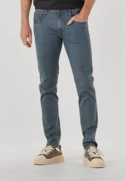 blauwe replay straight leg jeans anbass