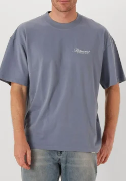 blauwe represent t-shirt owners club script t shirt