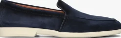 blauwe santoni instappers 18829 malibu