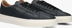 blauwe santoni lage sneakers 21967