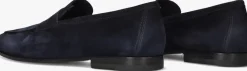 blauwe santoni loafers 18837 carlo
