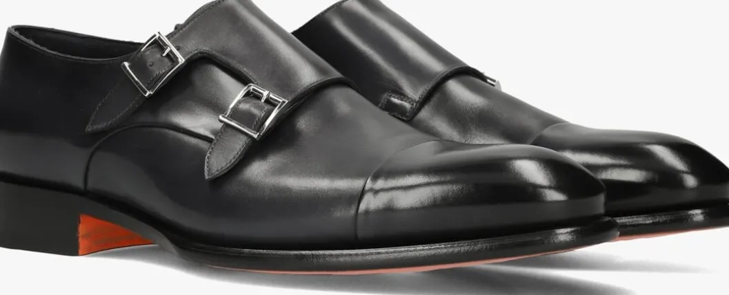 blauwe santoni nette schoenen carter 11652