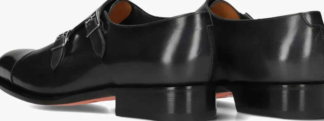 blauwe santoni nette schoenen carter 11652