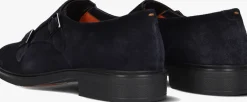 blauwe santoni nette schoenen sue 2gespschoen