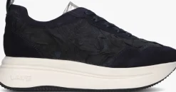 blauwe softwaves lage sneakers 9.13.15