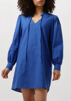 blauwe spooq the label mini jurk verah dress