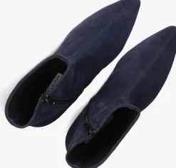 blauwe stefano lauran enkellaarsjes 010-292