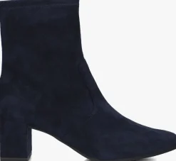 blauwe stefano lauran enkellaarsjes 25354