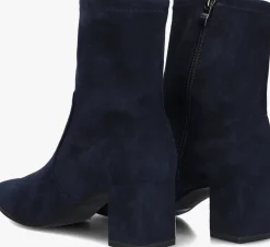 blauwe stefano lauran enkellaarsjes 25354